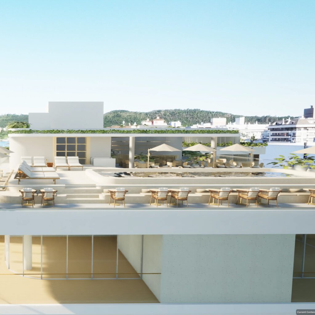 Terraço e Lazer de Cobertura