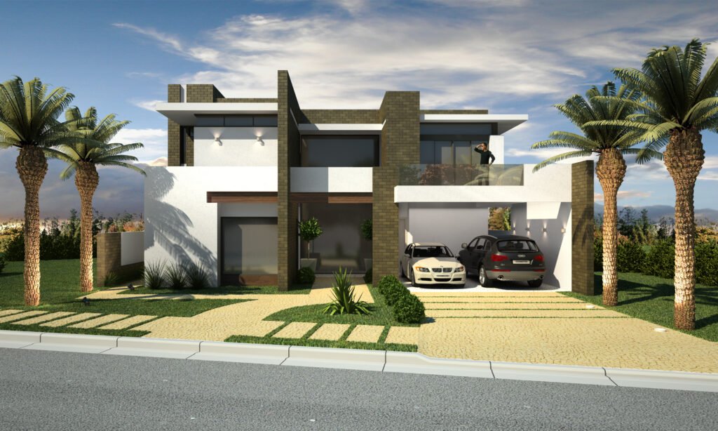 Residência Fachada e Garagem